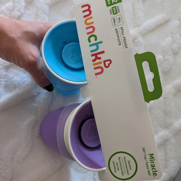 Munchkin 360 Miracle Sippy Cup Set. Toddlers Cups - Picture 3 of 8